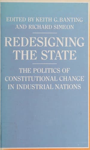 Tapa de Redesigning the state