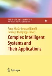 Tapa de Complex intelligent systems and their applications
