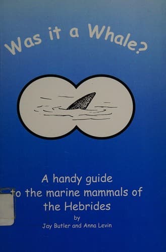 Tapa de Was It a Whale?