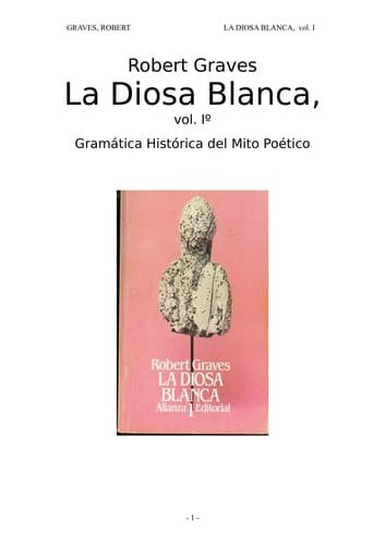 Tapa de LA Diosa Blanca