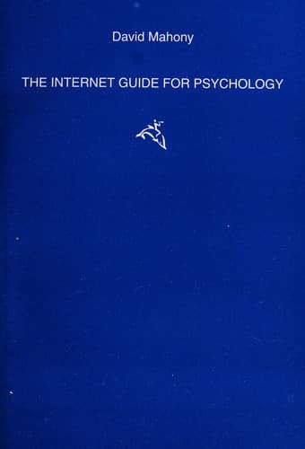 Tapa de Pyschology Internet Guide