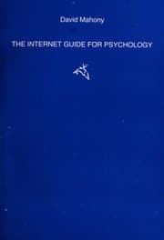 Tapa de Pyschology Internet Guide