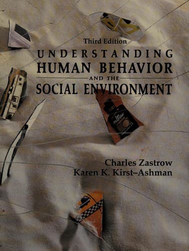 Tapa de Understanding human behavior and the social environment
