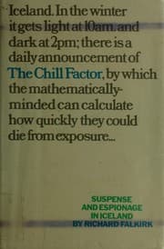 Tapa de The chill factor