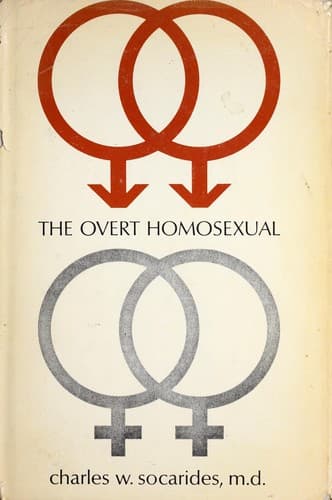 Tapa de The overt homosexual