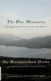 Tapa de The Blue Mountains and other Gaelic stories from Cape Breton