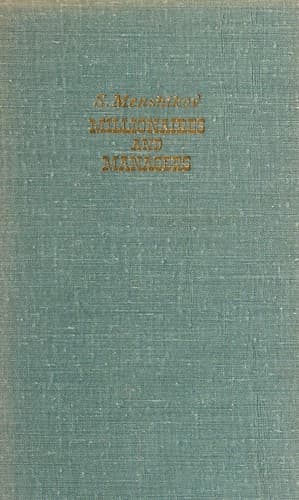 Tapa de Millionaires and managers