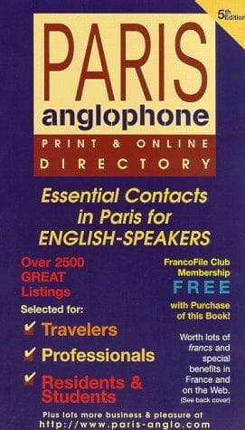Tapa de Paris-Anglophone