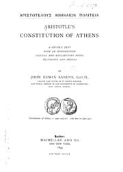 Tapa de Constitution of Athens