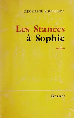 Tapa de Les\Stances a Sophie