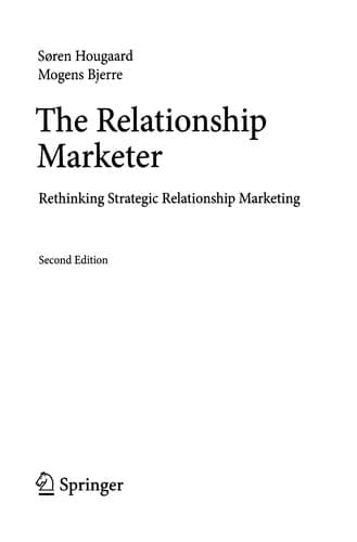 Tapa de The Relationship Marketer