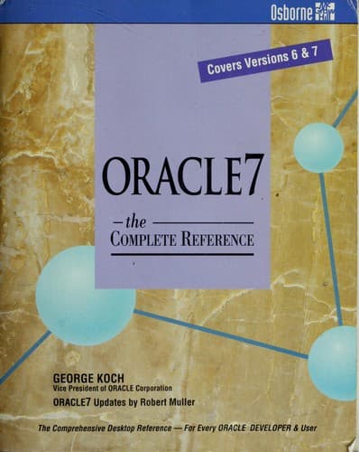 Tapa de Oracle 7