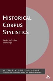 Tapa de Historical corpus stylistics