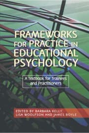 Tapa de Frameworks for practice in educational psychology