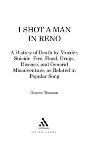Tapa de I shot a man in Reno