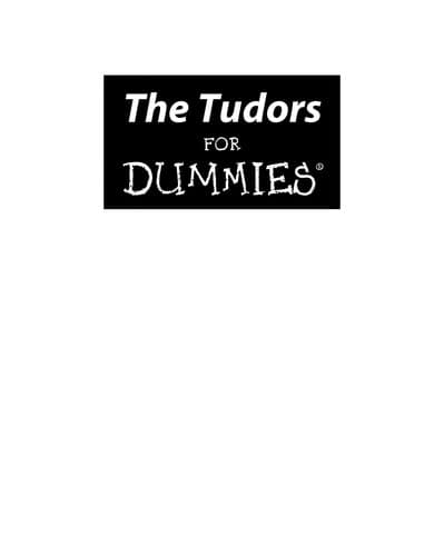 Tapa de The Tudors For Dummies