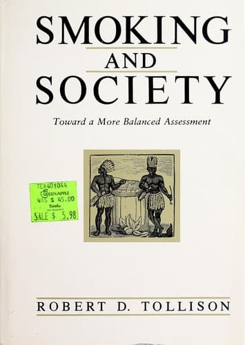 Tapa de Smoking and Society