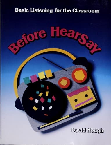 Tapa de Before Hearsay