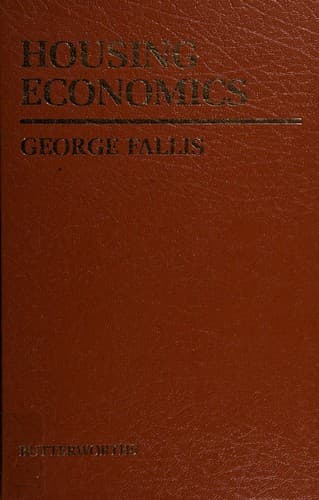 Tapa de Housing economics