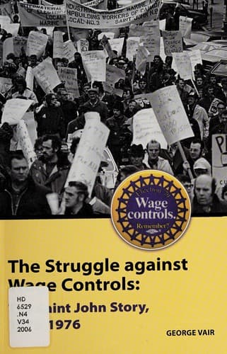 Tapa de The struggle against wage controls