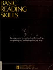 Tapa de Basic Reading Skills