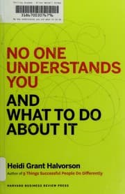 Tapa de No one understands you and what to do about it