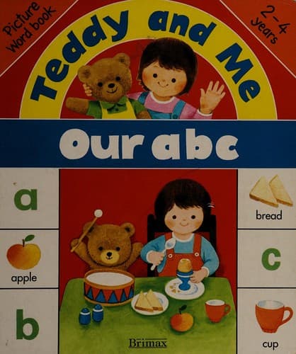 Tapa de Teddy and me - our abc.