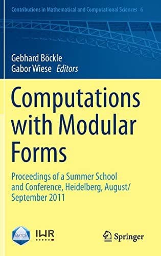 Tapa de Computations with Modular Forms