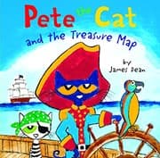 Tapa de Pete the Cat and the treasure map
