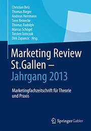 Tapa de Marketing Review St. Gallen - Jahrgang 2013