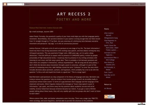 Tapa de Anthology