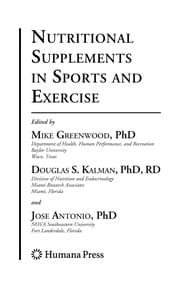 Tapa de Nutritional supplements in sports and exercise