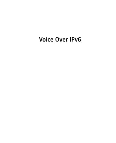 Tapa de Voice over IPv6