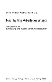 Tapa de Nachhaltige Arbeitsgestaltung