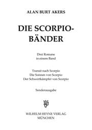 Tapa de Die Scorpio-Ba nder