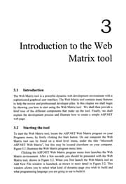 Tapa de An introduction to Web Matrix
