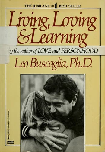 Tapa de Living, loving & learning