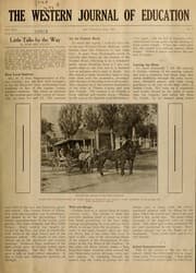 Tapa de The Western journal of education