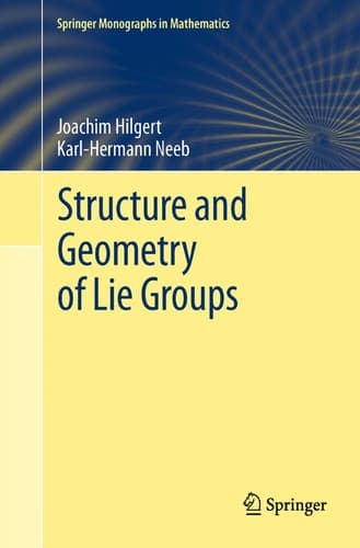 Tapa de Structure and geometry of Lie groups