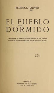 Tapa de El pueblo dormido