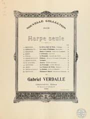 Tapa de La Bohème, comedie lyrique en 4 actes de Leoncavallo