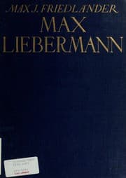 Tapa de Max Liebermann
