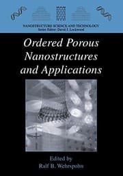 Tapa de Ordered porous nanostructures and applications