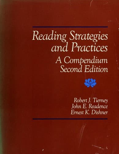 Tapa de Reading strategies and practices