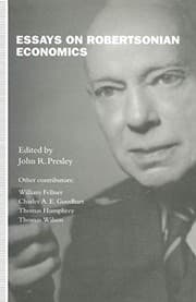 Tapa de Essays on Robertsonian economics