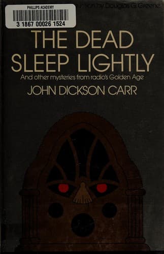 Tapa de The dead sleep lightly