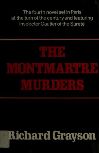 Tapa de The Montmartre murders