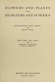 Tapa de Flowers and plants for designers and schools
