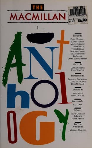 Tapa de Macmillan Anthology