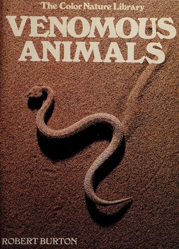 Tapa de Venomous animals